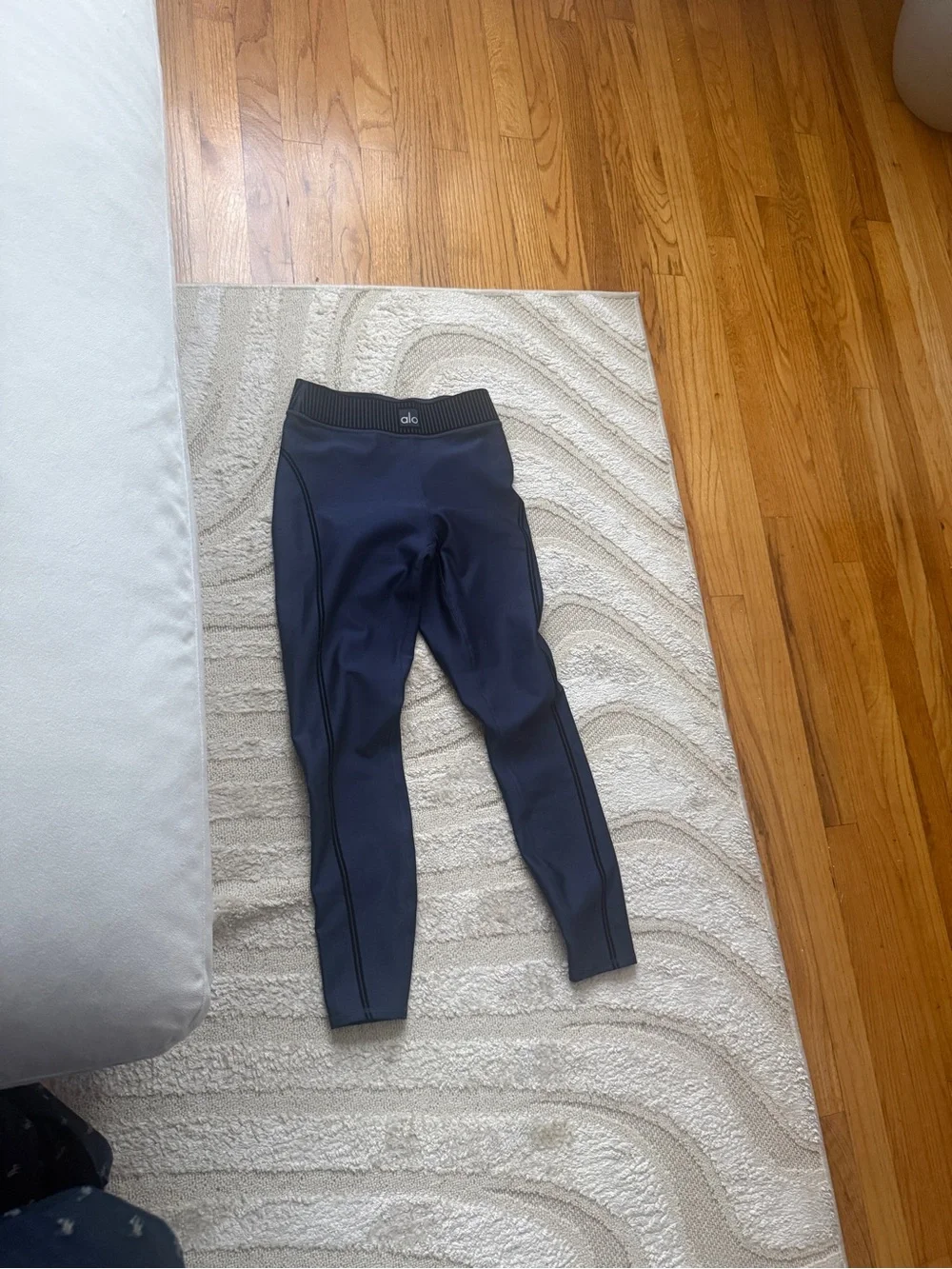 ALO Yoga Navy Blue Performance Leggings